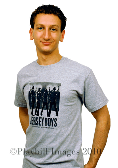 Jersey Boys the Broadway Musical - Grey T-Shirt with Four Seasons Image 